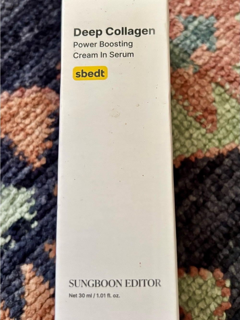Sungboon Deep Collagen power boosting cream in serum.